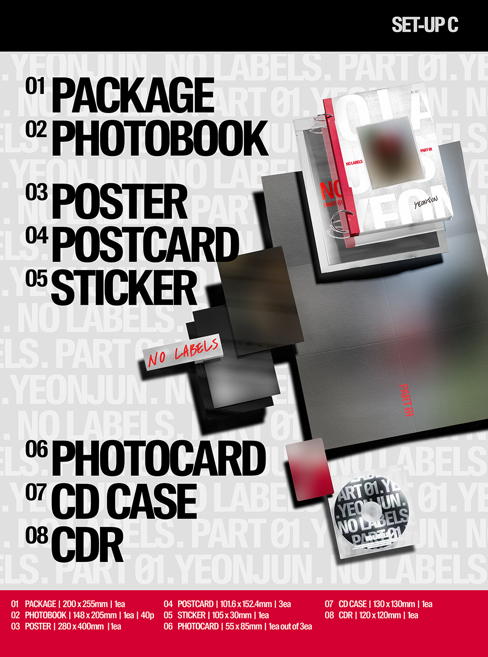 Альбом YEONJUN (TXT) - NO LABELS: PART 01