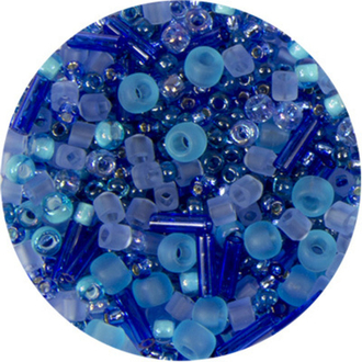 Бисер Япония "TOHO" MIX 3 25 г синий