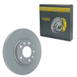 Диск тормозной передний с покрытием MAZDA 6 07 /Vent D=299mm GANZ GIJ10077