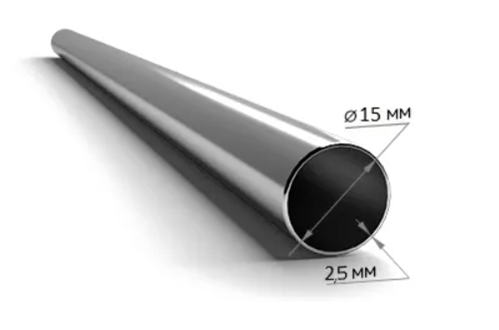 ТРУБА ЭЛЕКТР СВАРОЧНАЯ СТ 15Х2,5