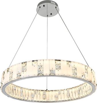 Люстра подвесная LED 80W 2800К-6500К 4015/09/08P хром Cherruti Stilfort