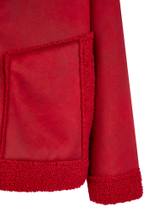 Дубленка Marc Aurel 93260 красный