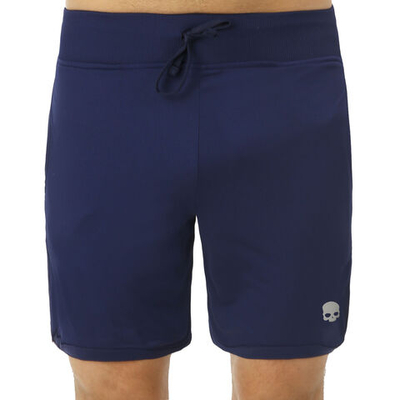 Мужские теннисные шорты Hydrogen Tech Shorts Men - Dark Blue, Silver