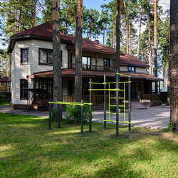 W217 Воркаут (брусья, 3 перекладины, шведская стенка) ZAVODSPORTA