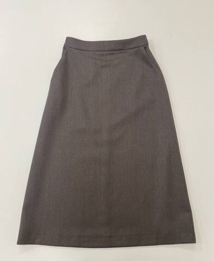 Тестовый образец. Юбка из шерсти 100%. Цвет коричневый. Размер 44. №74