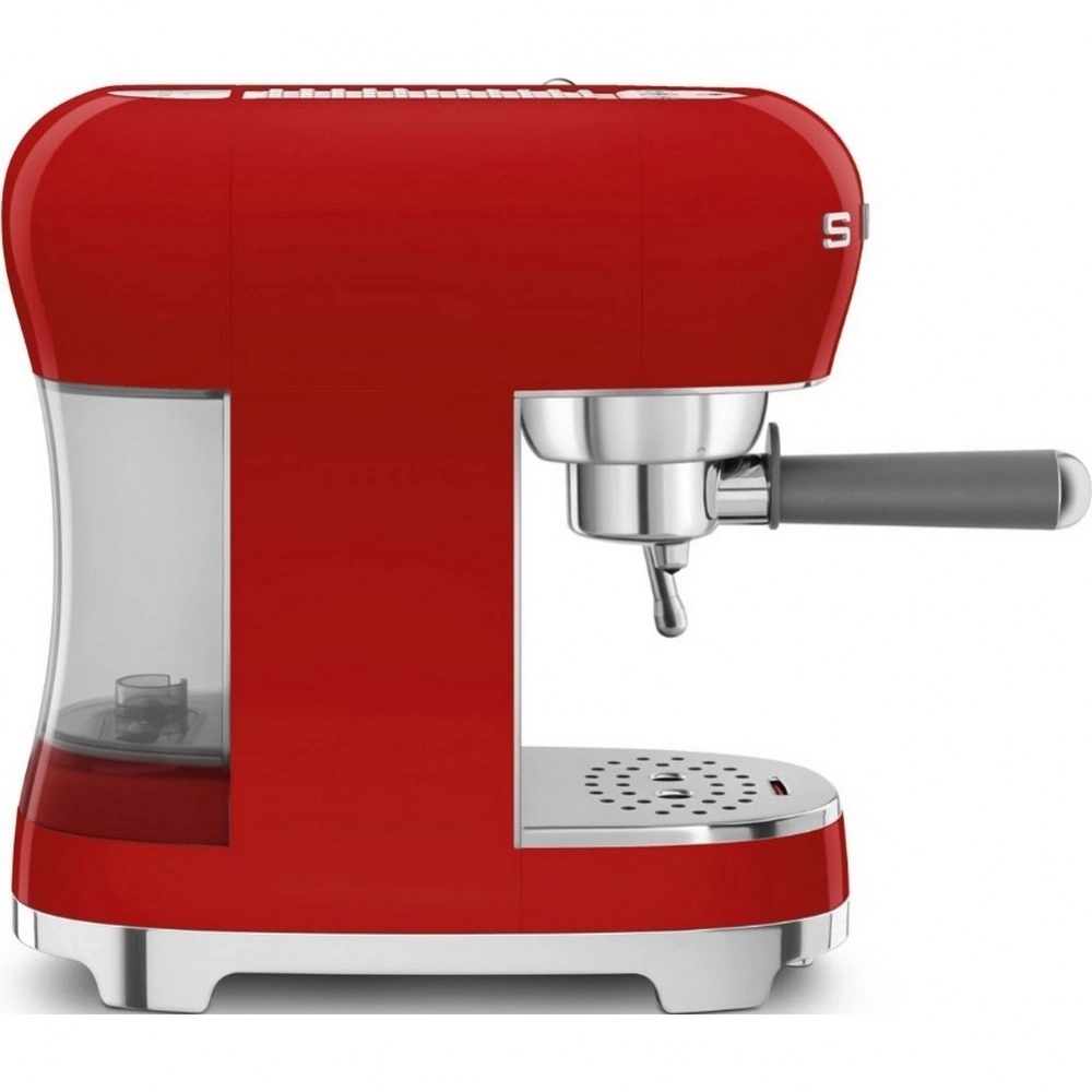 Кофеварка рожковая Smeg ECF02RDEU красная