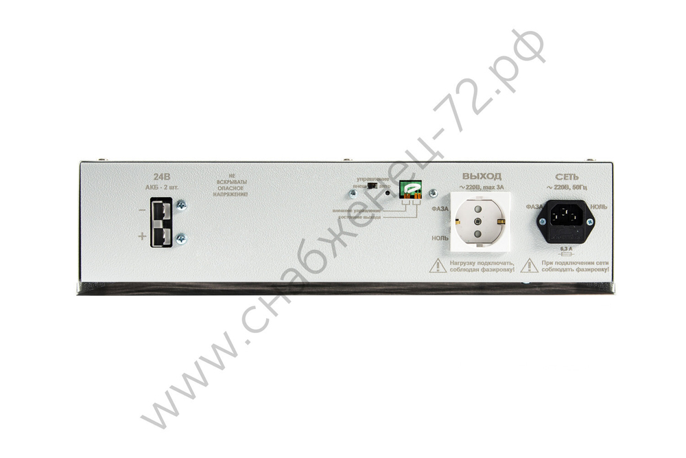 Teplocom 600 источник питания, offline 220В, 600ВА, работает от 2 внешних АКБ