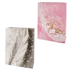 GAEM Пакет подарочный XXL (бумага 210г/м2, блок микс 12шт), L50 W18 H72 см, 2в.