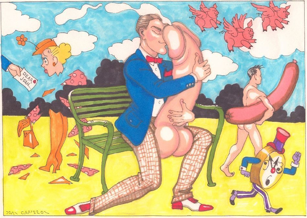 Dean Cameron - эротическое искусство художника Дина Камерона. 18+