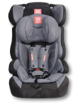 Автокресло детское GE-E велюр (чёрно-серое (dark grey+black(velvet)))