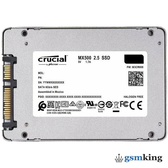 Crucial MX 1000 ГБ SATA CT1000MX500SSD1