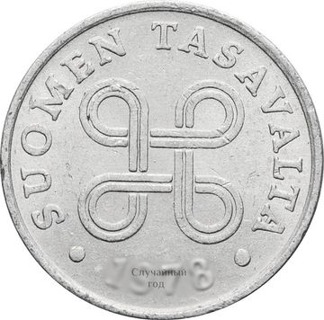 1 пенни 1969-1979 Финляндия