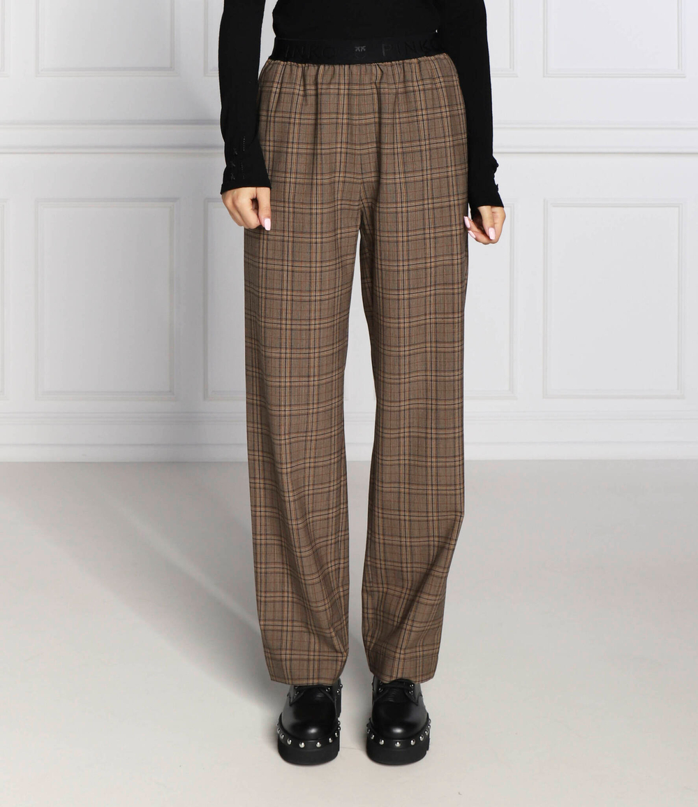 штаны padma Pinko - коричневый(1G18D9 A01S)