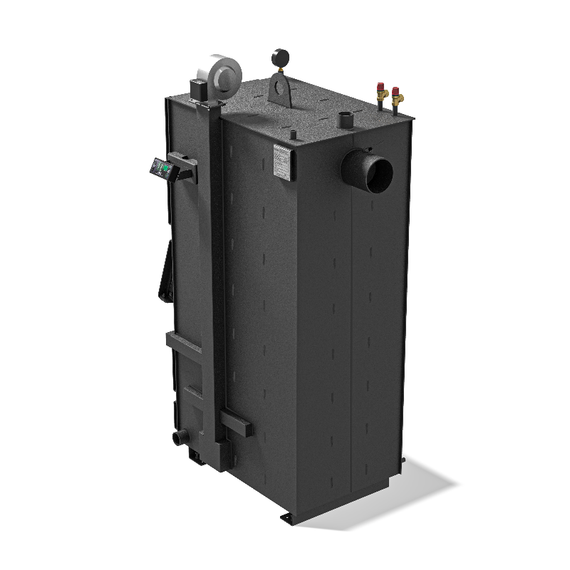 Твердотопливный котел длительного горения Huntel Hot 80