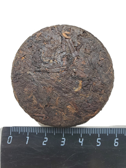 59179.1 Чай прессованный черный Пуэр Шу "Мэнхай Сяо Бин" 2017г, 25 гр