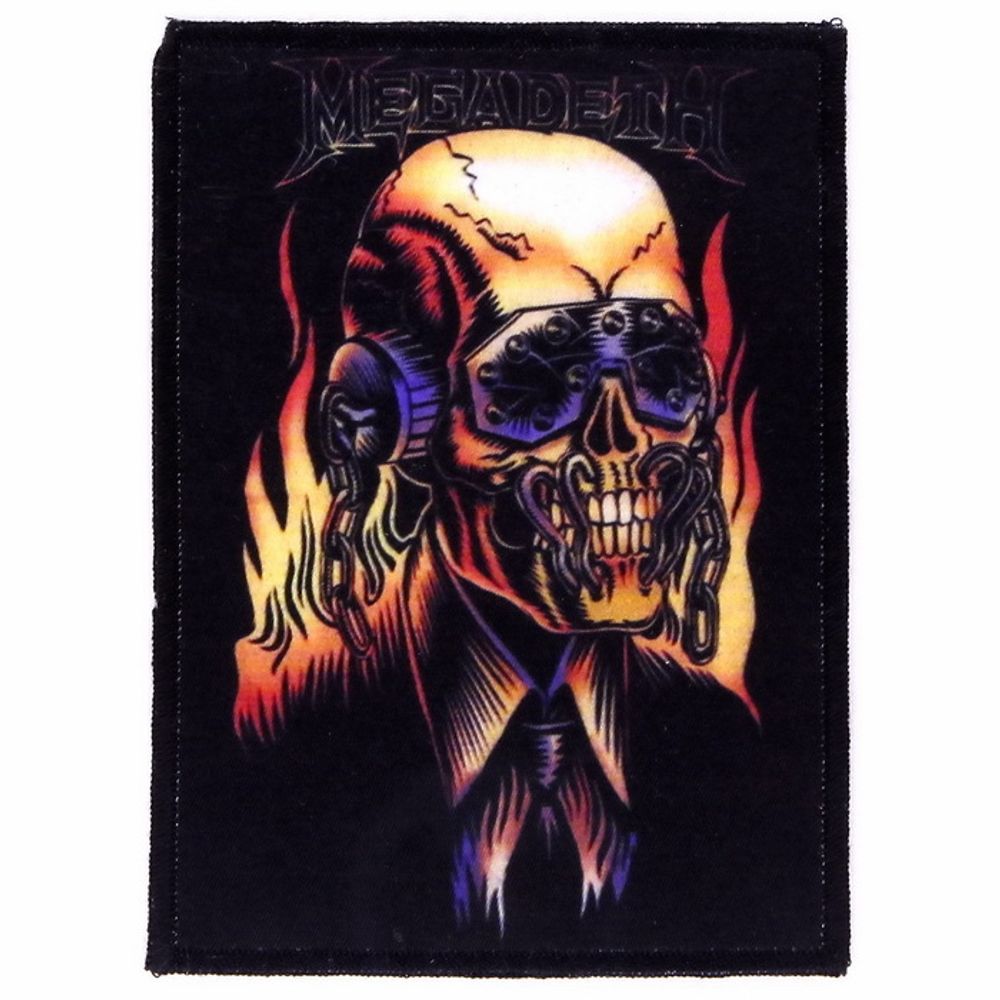 Нашивка Megadeth Vic Rattlehead (725)