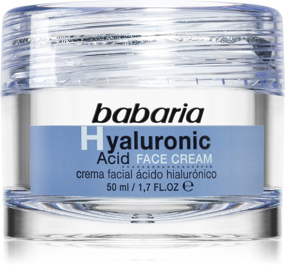 Babaria Hyaluronic Acid - увлажняющий крем для лица /   50  ml  / GTIN 8410412100243