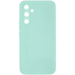 Накладка Samsung A34 5G силикон матовый бирюзовый Soft Case Zibelino