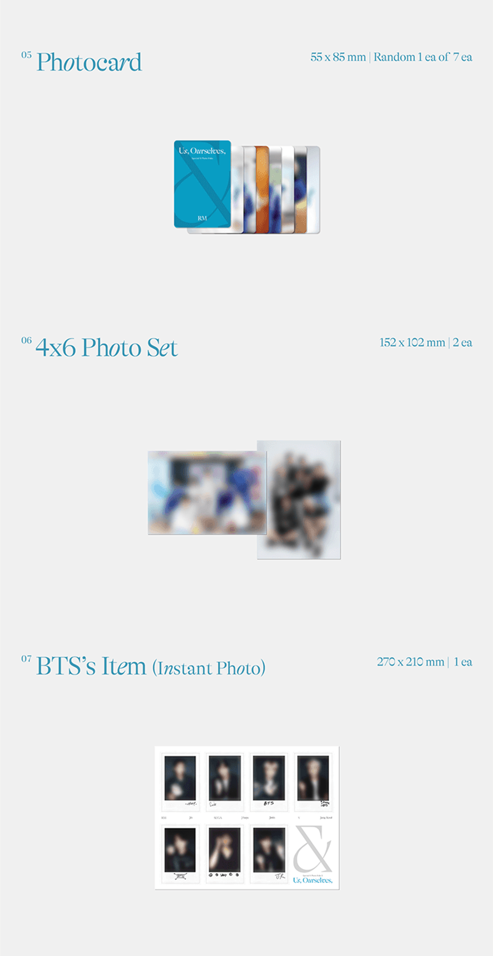 Фотобук Special 8 Photo-Folio Us, Ourselves, and BTS 'WE'