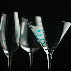 Рюмка коктейльная 280 мл Мартини "Abyss" d 11,5 см h18,5 см P.L. - BarWare [4]