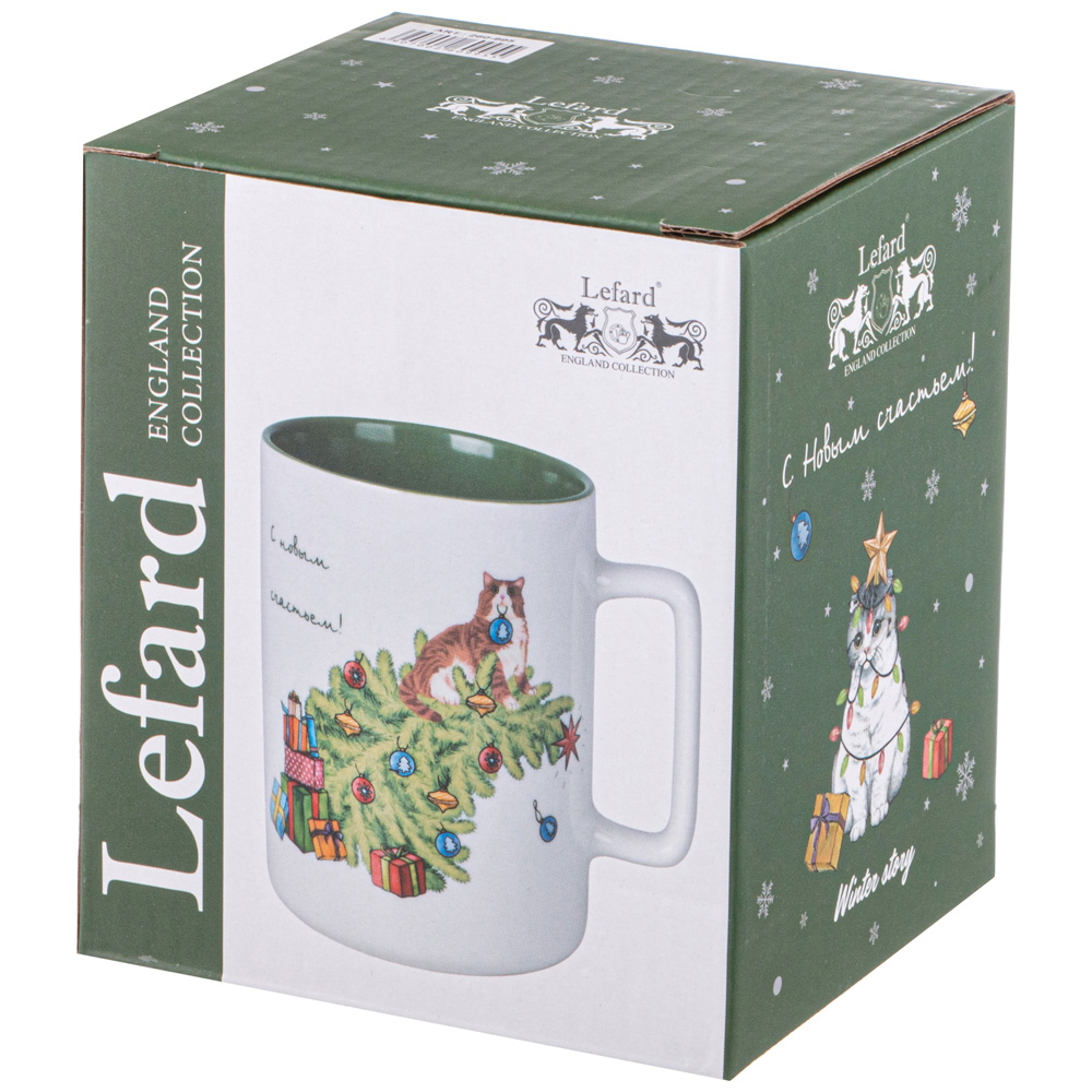 Кружка 400мл С Новым счастьем, 260-995