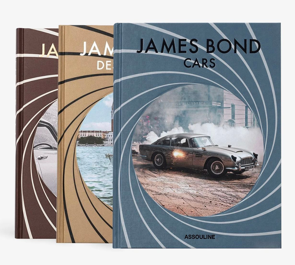 Книги на английском языке Assouline Трилогия James Bond Trilogy