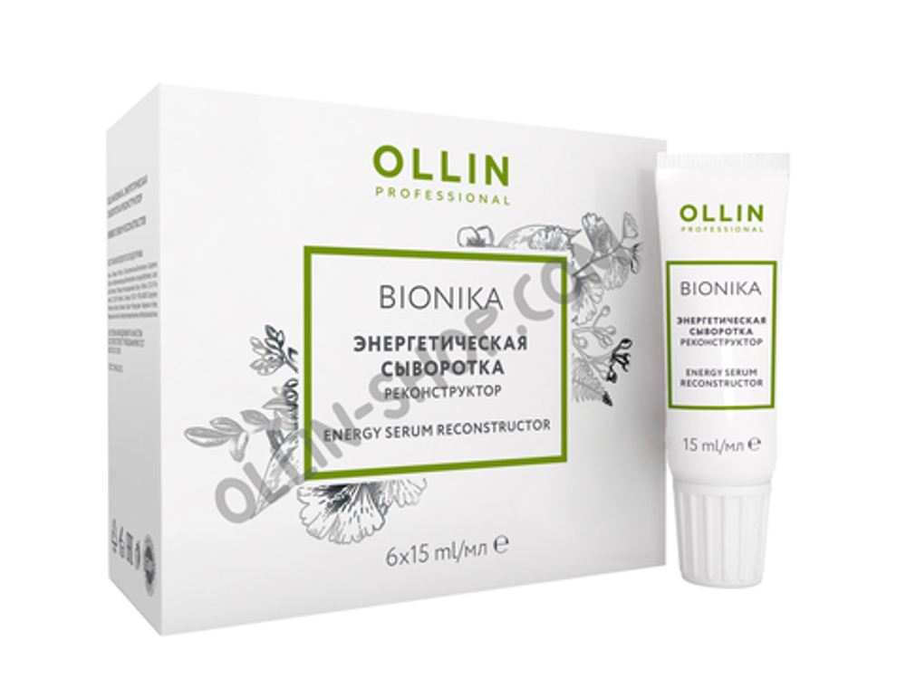OLLIN BioNika 6*15ml Энергетическая сыворотка