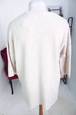 Джемпер Zara светлый, маркировка S, визуально на 44 размер