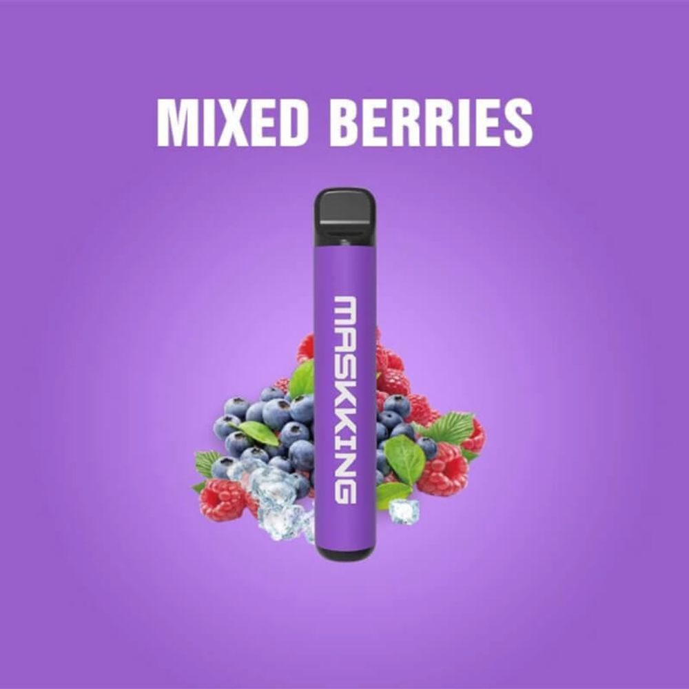 Одноразовая электронная сигарета Maskking High 2.0 - Mixed Berries (Смешанные ягоды) 450 тяг