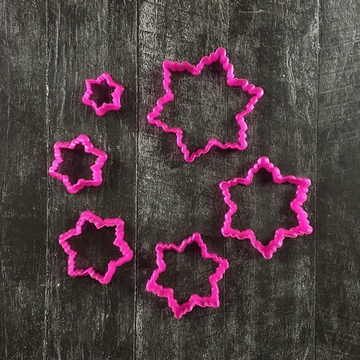 Набор снежинок №13 для 3D ёлки