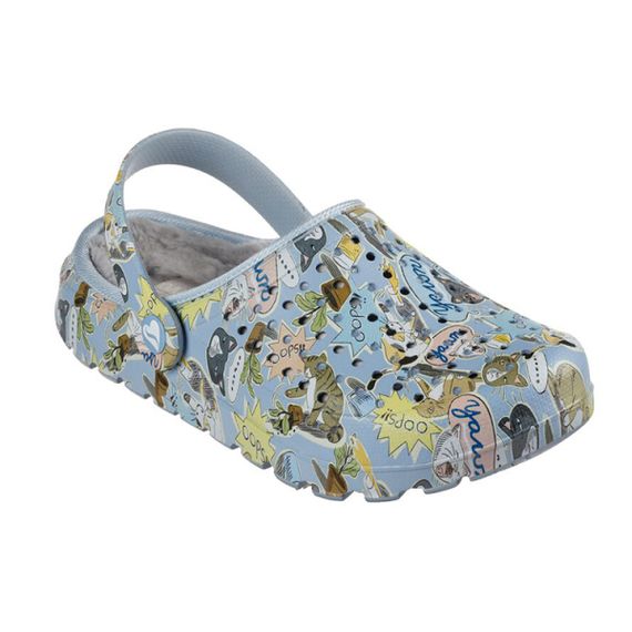 Skechers Foamies Footsteps Lined-Witty Kitty 'Blue'