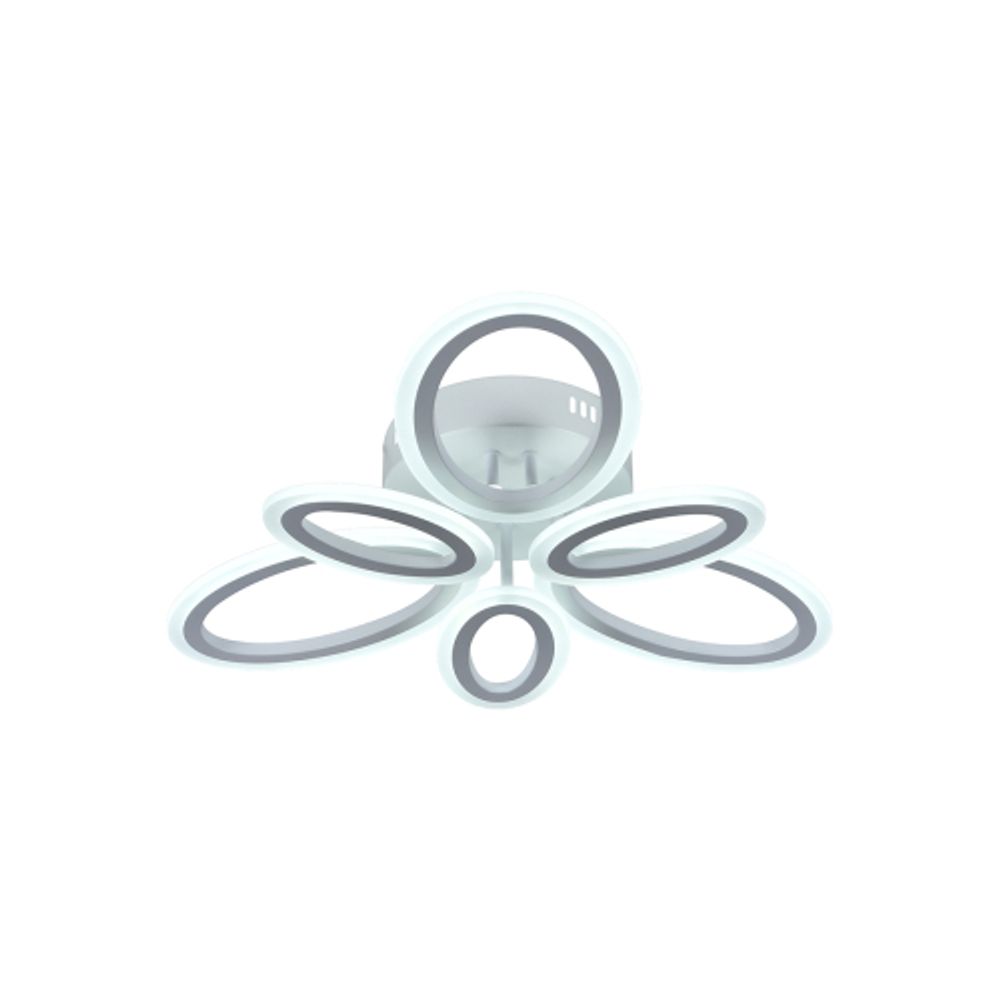 Светильник потолочный Rivoli Kora 6048-106 светодиодный с пультом 96 Вт 3000К-6000К LED модерн | Интерьерные светодиодные светильники