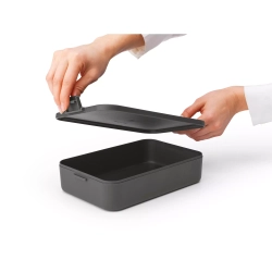 Brabantia - Темно-серая коробка для завтрака Make &amp; Take / артикул   203060  / GTIN 8710755203060