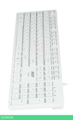 Клавиатура Acer OKW123 белый (ZL.KBDEE.00D)