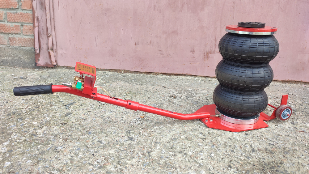 Пневматический домкрат 3 тонны