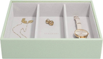 Органайзер для часов и аксессуаров Stackers Classic Watch Accessory Layer, 3 отделения - Mink (#stackers #bam #органайзердляочков #органайзер_для_очков / Искусственная кожа / White / белый / White / Китай / 6 / 300 / 300)