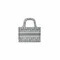 Сумка Dior Book Tote, модель мини-формата серый
