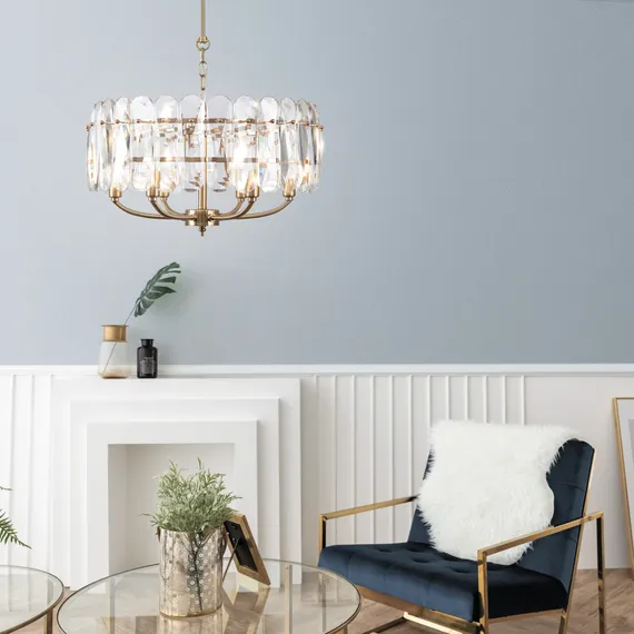 Подвесной светильник Сюита / Suite E14х6 Maytoni mod122pl-06bs