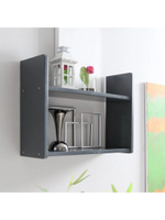 Полка настенная Ральф из сосны, 60x20x45, серая