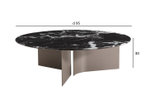 Стол журнальный Garda Decor Garda Decor черный d95*30 см