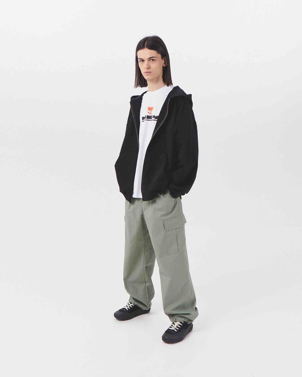 Худи Меч FW23 ZIP Черный