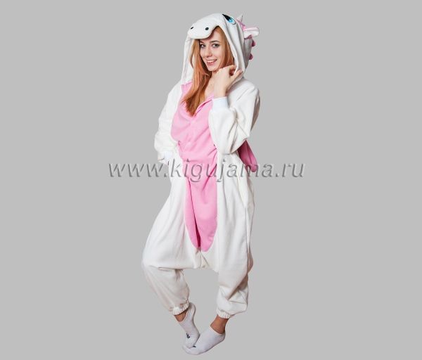 Кигуруми единорог розовый