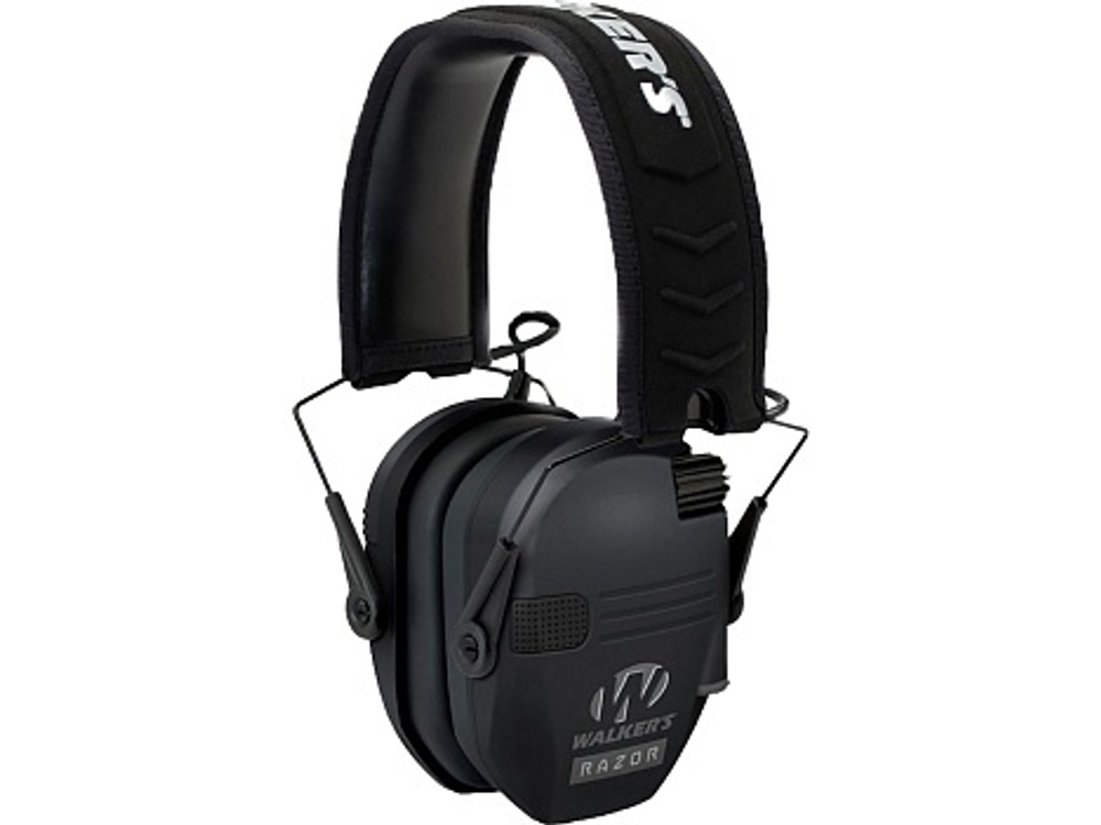 Наушники активные Walker`s Razor Slim Electronic Muffs, чёрные