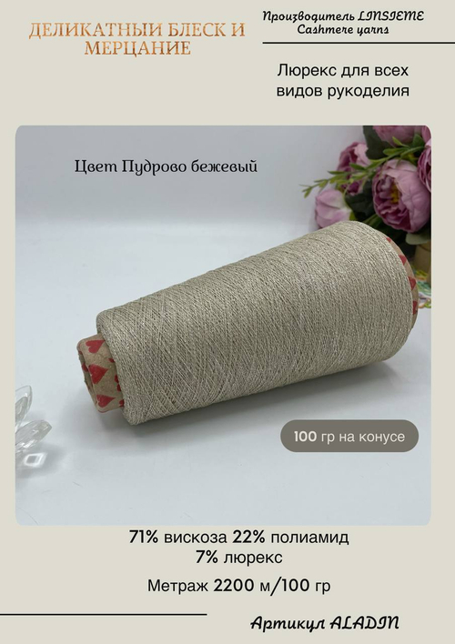 Пряжа люрекс для вязания