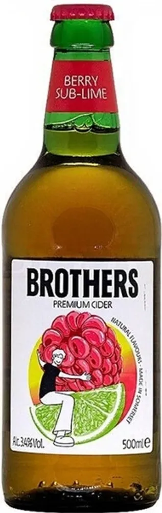 Сидр Бразерс Берри Саб Лайм / Cider Brothers Berry Sub Lime 0.5 - стекло