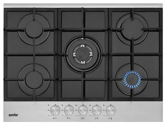 Газовая варочная панель Simfer H 7501 AGSB