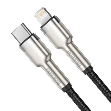 Кабель для зарядки Baseus Cafule Series Metal Data Cable 20W Type-C to Lightning