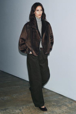 ZW COLLECTION ДВУСТОРОННИЙ ПАЛЬТО - ZARA