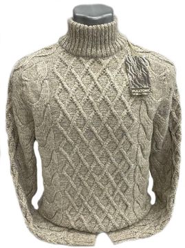 Pulltonic из шерсти и кашемира "Клеть" размер (48-52)