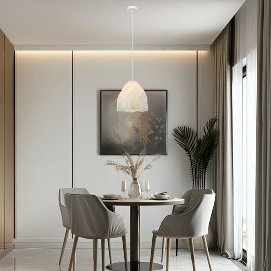 40076/1 / подвесной светильник/ белый